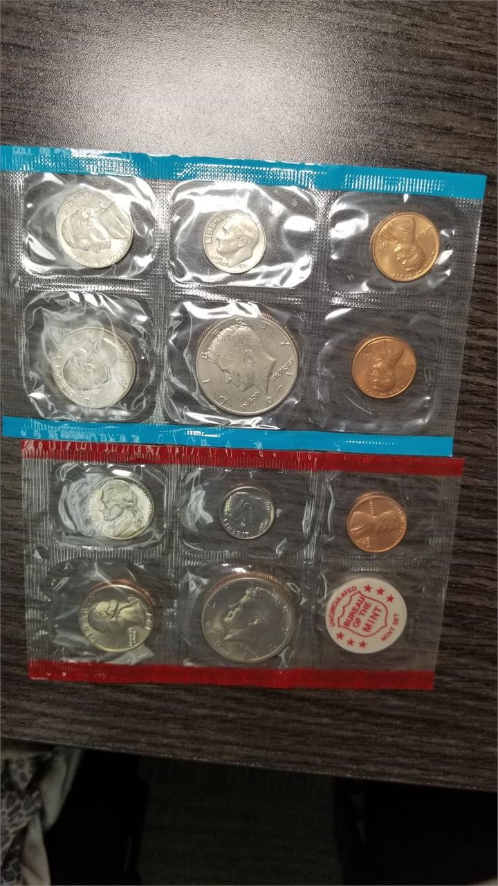 1971 11 Coin Mint Set