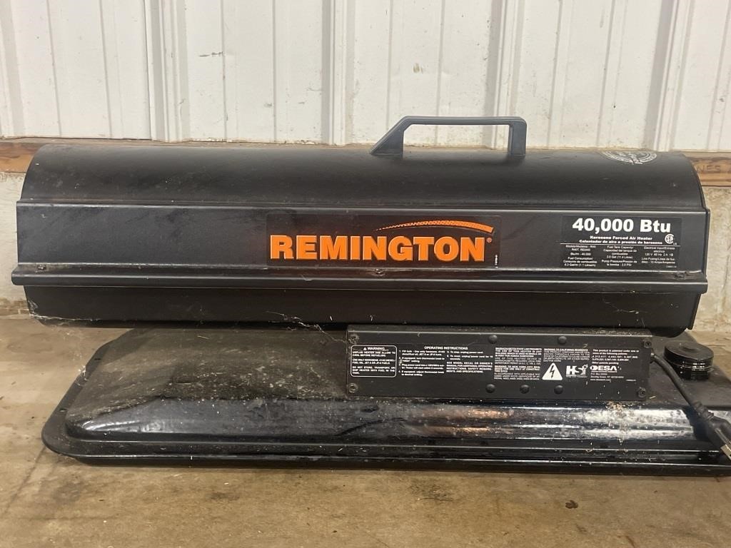 Remington heater 40,000 btu