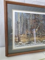 Scott Zoellick Signed Whitetail Deer Print