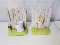 Fence Book Ends