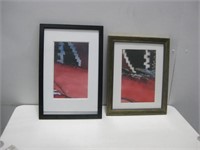 Two Framed Signed Paintings Largest 12"x 20"