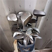 Golf Bag & Clubs Taylor Made