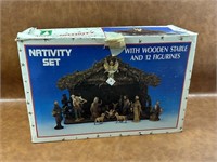 Vintage Trim a Home Nativity Set