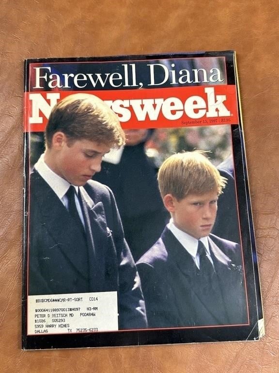 Farewell, Diana Newsweek Magazine 1997