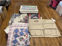 MISC QUILTED PILLOW CASES & FOAM PILLOW