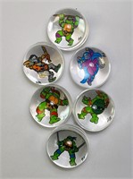 Spectra Star Rad Rollers TMNT Action Marbles 90's