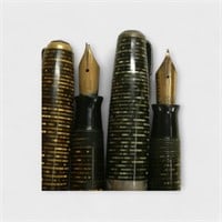 Shaeffer Jr Black, Chrome & Speckled Fountain Pen