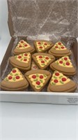 18 Pack Baked Pizza Dog Cookies