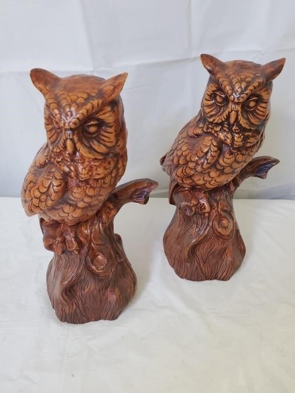 Pair of Décor Owls