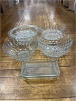 GLASS BOWLS & CARNIVAL GLASS