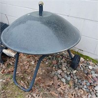 Outdoor Fire Pit w/ Cover
