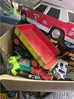 BOX LOT OF TOYS