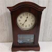 Terry Redlin Wood Clock