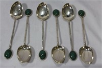 Set of 6 Sterling Spoons