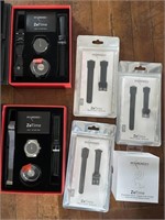 MY KRONOZ ZE TIME SMART WATCHES WITH CHARGERS NIB