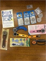 LARGE LOT OF ROTARY CUTTERS