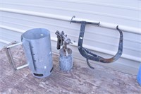 Charcoal Starter, C CVlamp & Paint Gun
