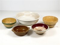 Group of Earthenware and Ceramic Bowls