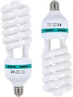 NEW $51 2PCS 135W Light Bulbs For Photography