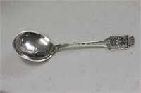 An 830 Norway Silver "Moss" Spoon