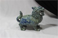 A Vintage Chinese Lapis Beast