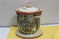 An Antique Ceramic Humidor