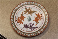 Vintage Chinese Fish Bread Plate