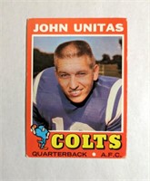 1971 Topps Johnny Unitas HOF Card #1