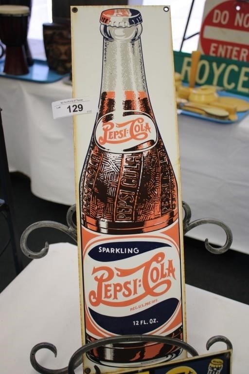 PEPSI PORCELAIN SIGN