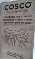 5 Piece Folding Table and Chairs