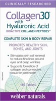 Webber Naturals Collagen30 with Hyaluronic Acid