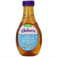 WHOLESOME ORGANIC BLUE AGAVE SYRUP 480ML