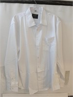 ALIMENS & GENTLE MENS SHIRT WITH POCKET WHITE XL