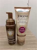 JERGENS SUNLESS TANNING MOUSSE 180 ML & DAILY...