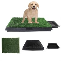 ARTIFICIAL TURF DOG GRASS PAD WITH TRAY