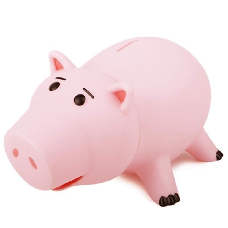 PHOCAS Hairphocas Cute Pink Pig Money Box
