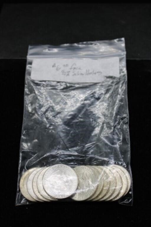 (12) Silver Kennedy Half Dollars ($6 Face)