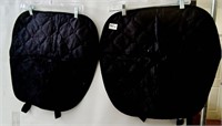 2PC CAR SEAT COVER WITH CELL PHONE POCKET