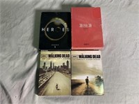 DVD SETS HEROES, THE WALKING DEAD & 30 FOR 30