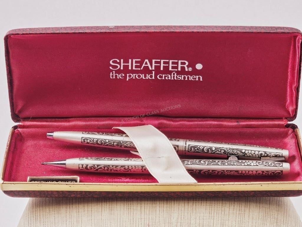 Sterling Sheaffer Pen Set