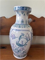 Large Hand painted vase