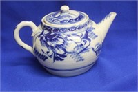 An Antique Chinese Blue and White Teapot