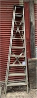 Lge vintage ladder, 3050H x 1000W