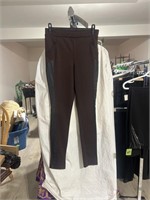 DKR Blk Brown Stretch Pants Small