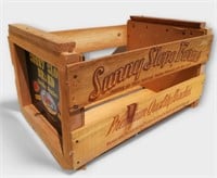 Sunny Slope Brand Peach Crate