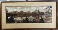 Harrison Crandell Grand Teton Panoramic Photo