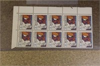 Block of 10 Vaticane Stamps