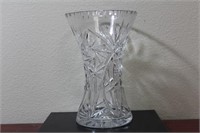 A Cut Glass Trumpet Vase