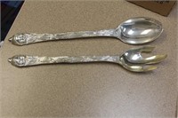 Santa Spoon and Fork Set