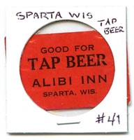 Paper Good For Trade Tap Beer - The Alibi Inn